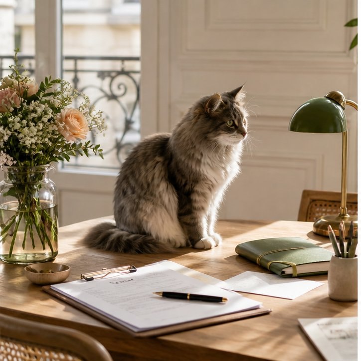 Carnet et documents pour organiser l'avenir de son animal